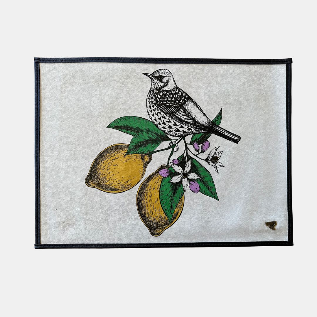 Bird-Lemons Placemat (Set of 4)