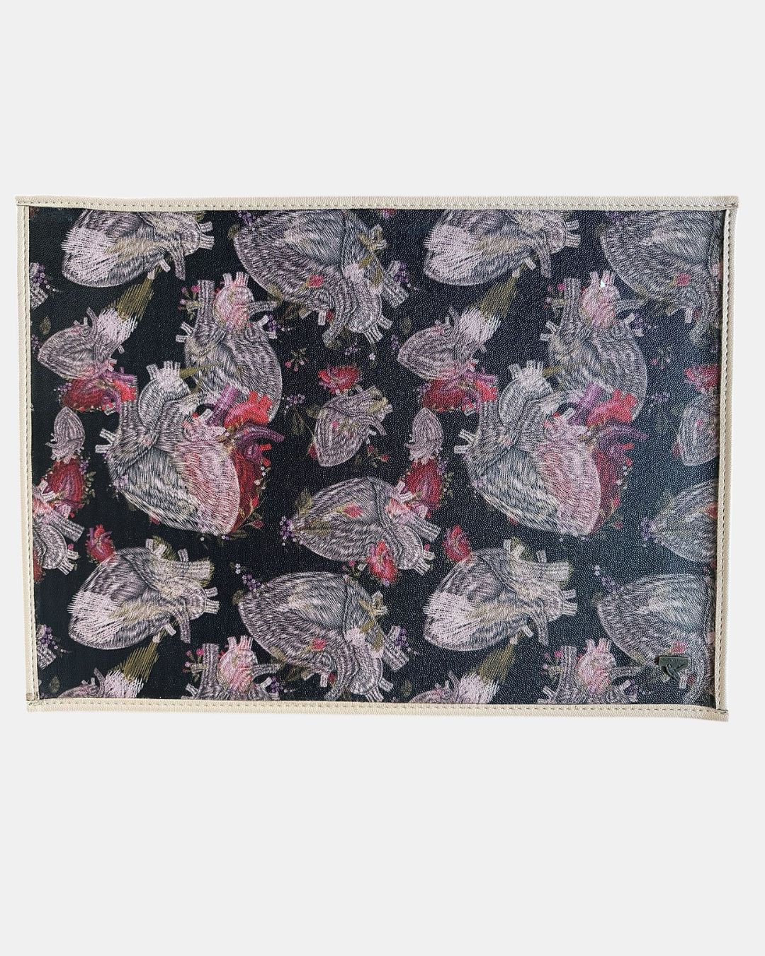 Black Hearts Placemat (Set of 4)