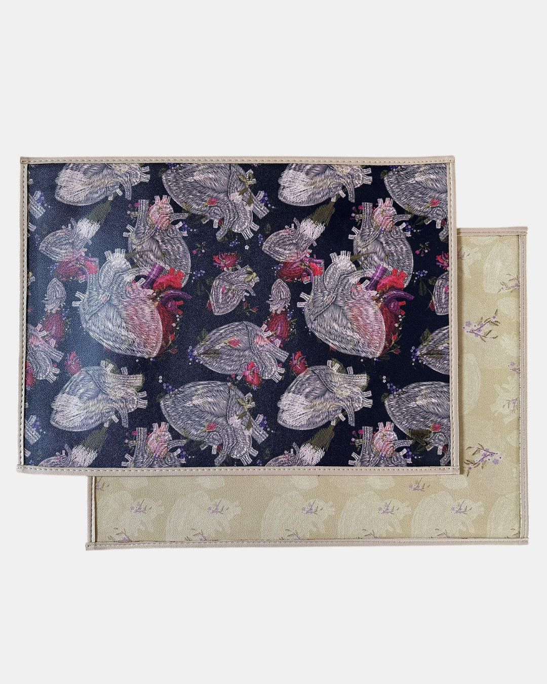 Black Hearts Placemat (Set of 4)
