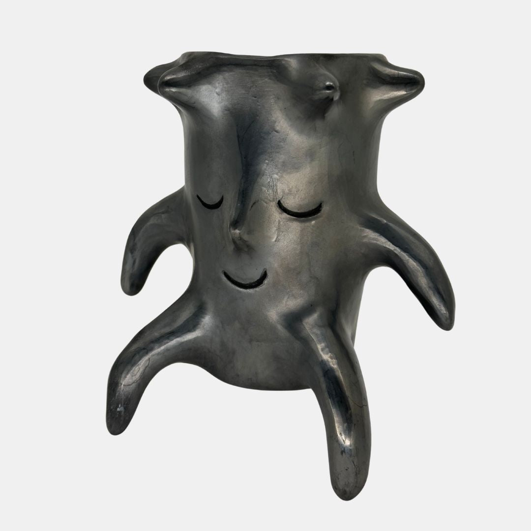 Face with legs pot