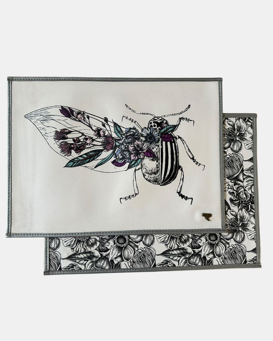 Bugs and Flowers Placemat (Set of 4)