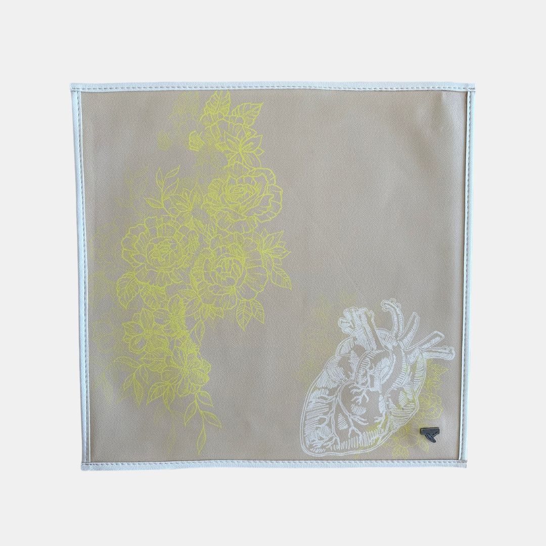 Yellow Heart Placemat (Set of 4)